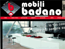 Tablet Screenshot of mobilibadano.it